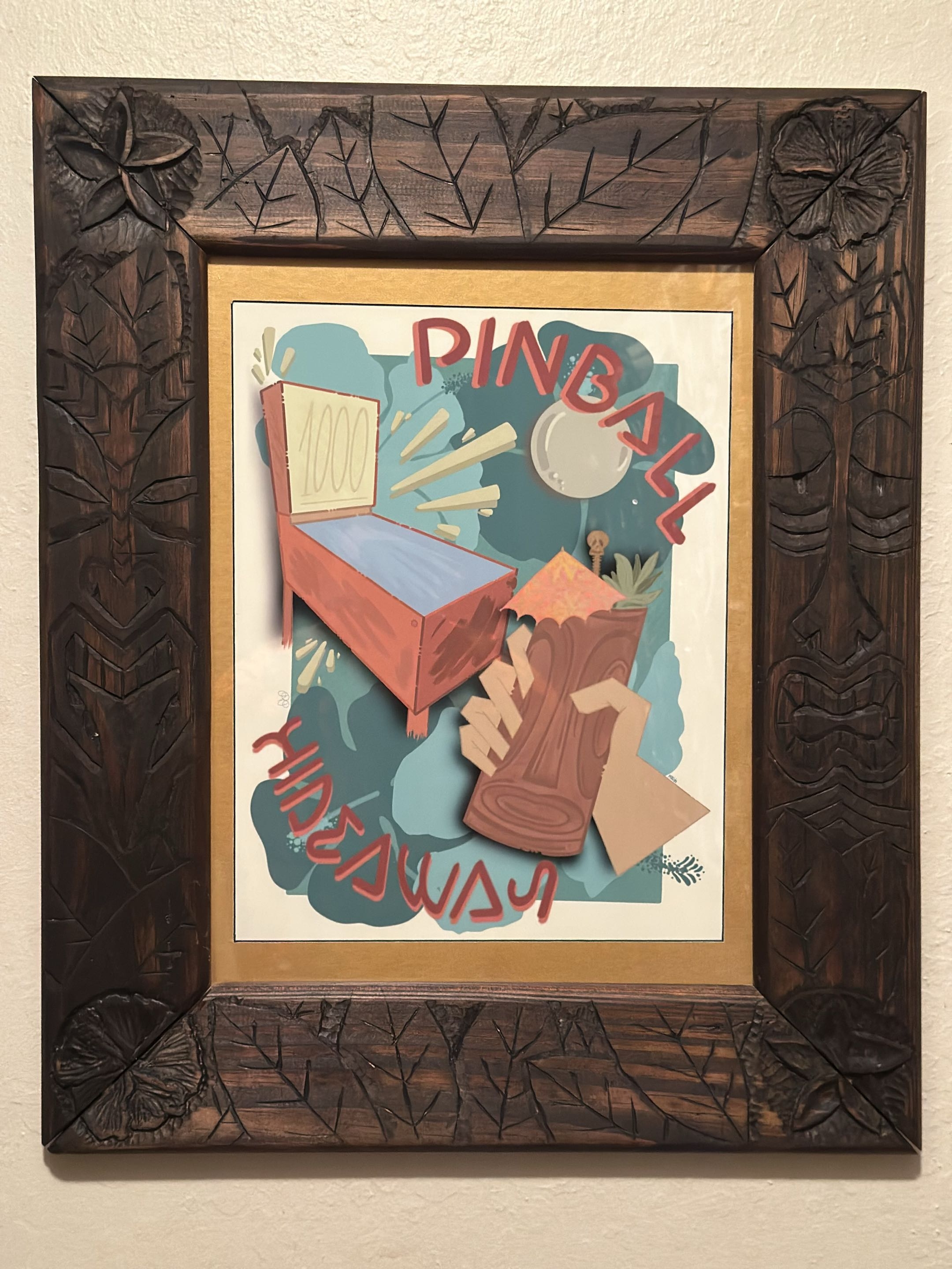 Pinball Hideaway Frame
