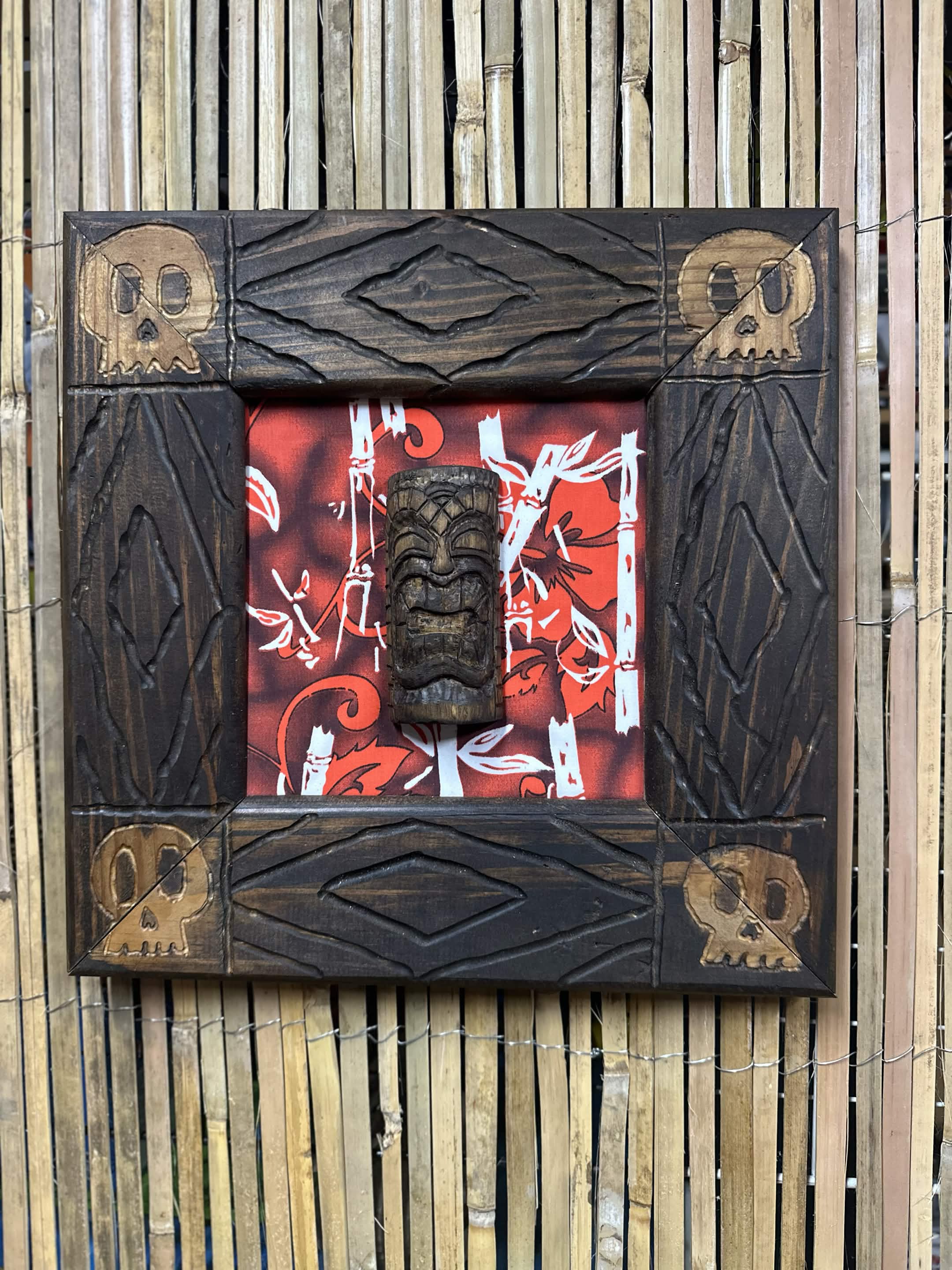 Kū Tiki Skull Frame